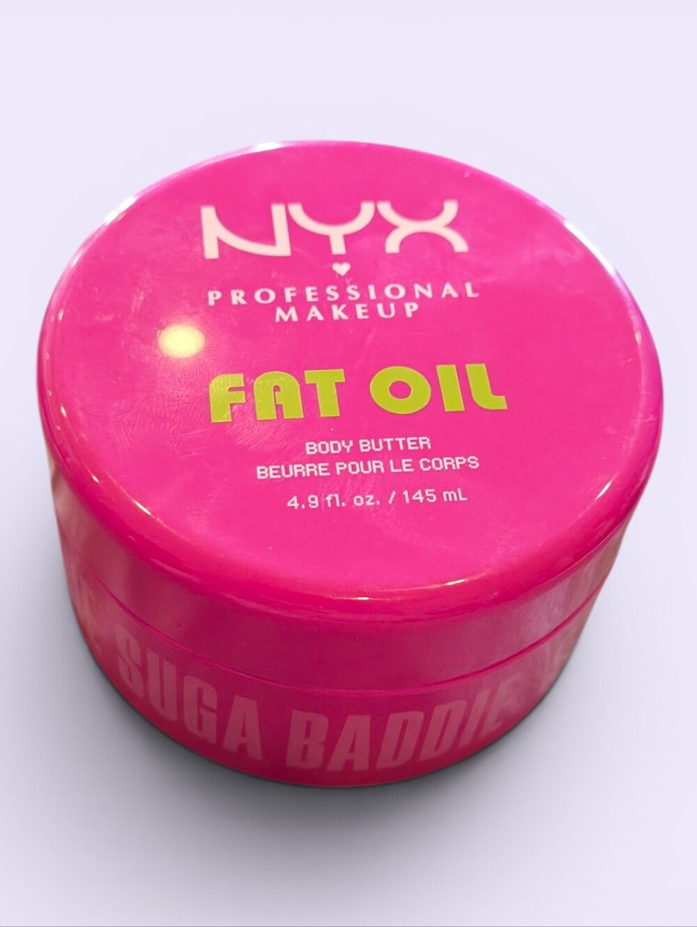 Nyx Fat Oil Body Butter In Suga Baddie Vanilla & Cream Body Butter